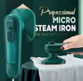 Professional Micro Steam Iron portable handheld dry and wet garment steamer with fast heating for wrinkle-free clothes at home and during travel