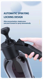 2L Foam Sprayer Bottle – Hand Pump Car Wash & Garden Pressure Sprayer