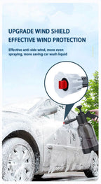 2L Foam Sprayer Bottle – Hand Pump Car Wash & Garden Pressure Sprayer