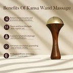 Kansa Wand Massager – Bronze Face, Body & Foot Massage Tool