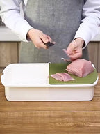 3-in-1 Kitchen Cutting Board | Drain Basket & Food Storage Container