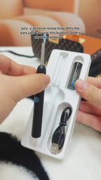 Smart Ear Wax Removal Tool with HD Camera & LED Light – Wireless Ear Cleaner Kit